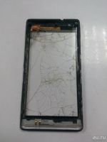 Лот: 9630045. Фото: 2. Рамка сенсора Sony C5303. Запчасти, оборудование