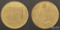 Лот: 18348255. Фото: 2. Набор монет Израиль 10 агорот... Монеты