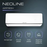 Лот: 25025630. Фото: 5. Кондиционер сплит-система Neoline...