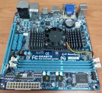 Лот: 21603738. Фото: 3. Материнская плата Gigabyte GA-E350N-USB3... Компьютеры, оргтехника, канцтовары