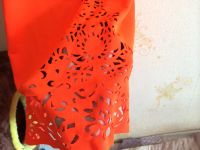 Лот: 4433014. Фото: 2. Платье яркое, оранжевое,оригинальное... Женская одежда