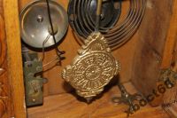 Лот: 5812525. Фото: 3. Американские часы-"пряник" 1870-80... Домашний быт