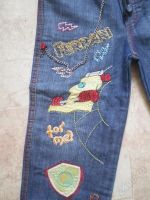 Лот: 1910316. Фото: 3. Легкие джинсы Ferrari, р.102-104... Дети растут