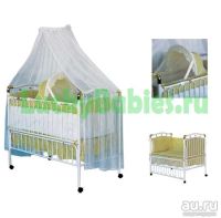 Лот: 12806943. Фото: 5. Продам детскую кроватку металличекую...