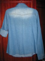 Лот: 13351759. Фото: 3. джинсовая рубашка для девочки. Дети растут