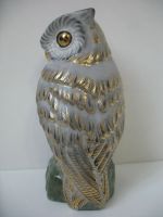 Лот: 20028700. Фото: 2. Сова Филин Птица Вербилки. Антиквариат