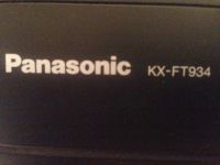Лот: 6667492. Фото: 2. Телефон факс Panasonic KX-FT934. Стационарные, спутниковые телефоны