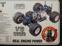 Лот: 15844115. Фото: 3. 1:10 Монстр 4WD Nitro Blast от... Коллекционирование, моделизм