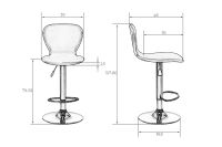 Лот: 23656826. Фото: 7. Стул барный DOBRIN Elisa