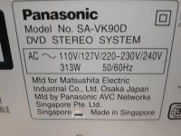 Лот: 16929931. Фото: 6. Panasonic SA-VK90D(Сингапур) aux...