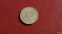 Лот: 9208836. Фото: 2. малави 20центов 1948г. Монеты