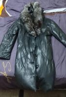 Лот: 21011072. Фото: 6. Пуховик зимний, натуральная кожа...