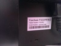 Лот: 9982858. Фото: 3. Монитор ViewSonic VX2239WM-3 диагональ-22... Компьютеры, оргтехника, канцтовары