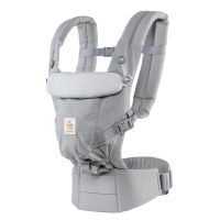 Лот: 9963657. Фото: 2. ErgoBaby Adapt серый для новорожденных... Дети растут