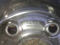 Лот: 7366112. Фото: 2. Штампованные диски Kia Hyundai... Шины, Диски