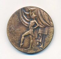 Лот: 20286787. Фото: 2. Россия Медаль 1994 Майя Плисецкая... Значки, медали, жетоны