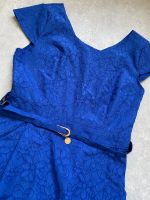 Лот: 22187593. Фото: 2. Платье синее 44 размер. Женская одежда