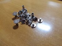 Лот: 23598011. Фото: 3. Винт ременной 8мм никель. Одежда, обувь, галантерея