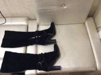 Лот: 6393113. Фото: 2. Сапоги замшевые. Женская обувь