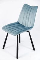 Лот: 20985805. Фото: 3. Стул A105-P ткань PALE BLUE VL76... Мебель