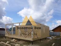 Лот: 15024085. Фото: 10. Дом Каркасный 6.5х8 с террасой...