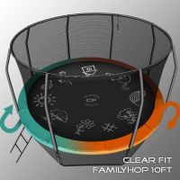 Лот: 17384248. Фото: 5. Батут Clear Fit FamilyHop 10Ft