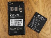 Лот: 8219903. Фото: 3. Смартфон Dexp ixion x lte 4.5. Красноярск