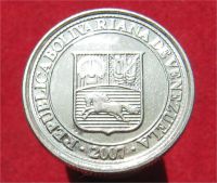 Лот: 11584721. Фото: 2. Монета №20419 Венесуэла. Монеты