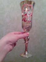 Лот: 6297940. Фото: 2. Бокалы свадебные. Посуда, кухонная утварь