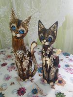 Лот: 19923826. Фото: 2. Статуэтки коты. Сувениры