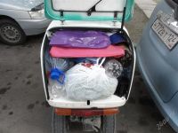 Лот: 2097184. Фото: 3. Хонда гуро канопи(мопед с крышей... Авто, мото, водный транспорт