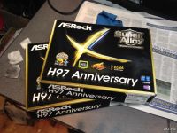 Лот: 8245219. Фото: 6. Материнская плата ASRock H97 Anniversary...