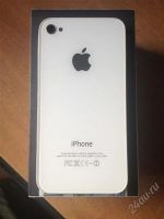 Лот: 2258084. Фото: 2. Iphone 4 32gb Белый Идеал. Смартфоны, связь, навигация