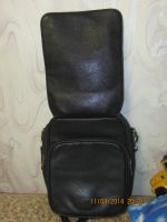 Лот: 3951373. Фото: 4. Мужская чёрная кожаная сумка... Красноярск