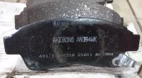 Лот: 18002499. Фото: 3. Колодки тормозные Akebono AN-394WK... Авто, мото, водный транспорт