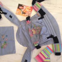 Лот: 5571718. Фото: 2. Очень удобный эрго рюкзак Гусленок. Дети растут