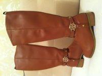 Лот: 3577377. Фото: 4. кожаные осенние сапоги Tory Burch... Красноярск