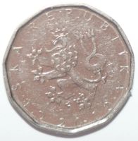 Лот: 8926755. Фото: 2. 2 кроны 2010 год. Чехия. Монеты