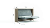 Лот: 25265695. Фото: 7. Кровать откидная горизонтальная...