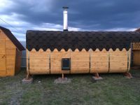 Лот: 13832571. Фото: 4. Баня бочка, квадро, эллипс из... Красноярск