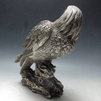 Лот: 6126465. Фото: 3. статуя орел. тибетское серебро... Коллекционирование, моделизм