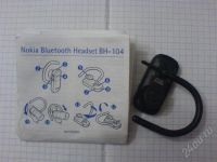 Лот: 640009. Фото: 2. гарнитура блютуз из комплекта...