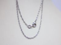 Лот: 14536613. Фото: 2. СЕРЕБРЯНАЯ ЦЕПЬ 1,61 ГРАММ. Ювелирные изделия, бижутерия, часы