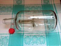 Лот: 23999732. Фото: 4. Стеклянная бутылка "Liquor bottle... Красноярск