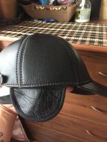 Лот: 10205917. Фото: 3. Кожаная бейсболка. Одежда, обувь, галантерея