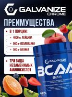 Лот: 25681139. Фото: 2. Аминокислоты BCAA 8:1:1 Galvanize... Спортивная одежда