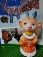 Лот: 20216240. Фото: 2. Коза-дереза. Резиновая ретро-игрушка... Игрушки