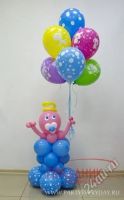 Лот: 2953186. Фото: 2. Композиция из воздушных шаров... Сувениры, подарки