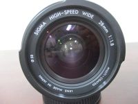 Лот: 10537084. Фото: 2. Sigma High-Speed Wide Multi-Coated... Фото, видеокамеры, оптика