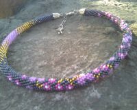 Лот: 18370521. Фото: 2. Ожерелье женское бисерное "Сакура... Ручная работа